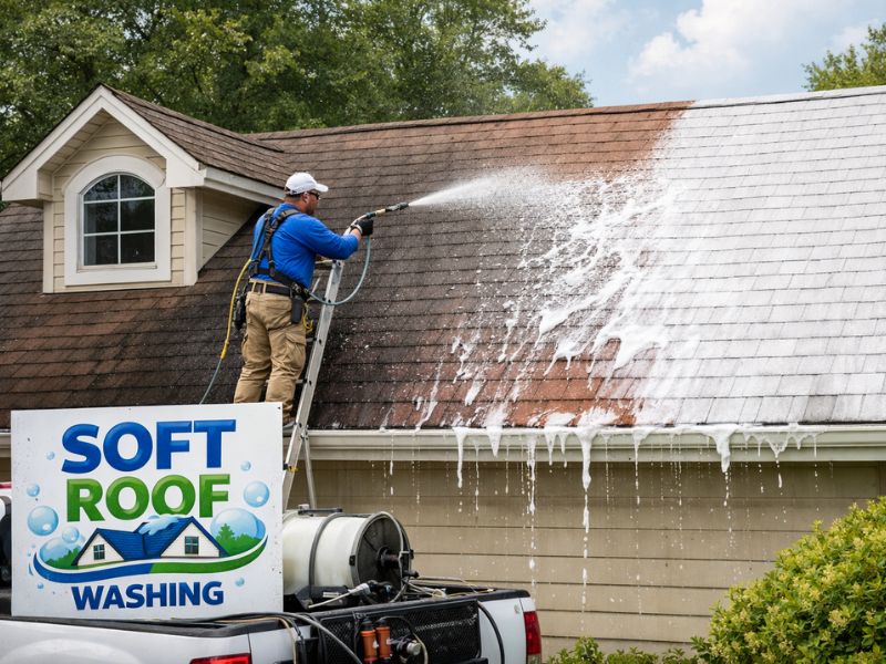 Soft Roof Washing
