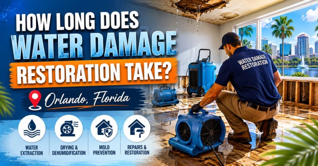 How Long Does Water Damage Restoration Take?