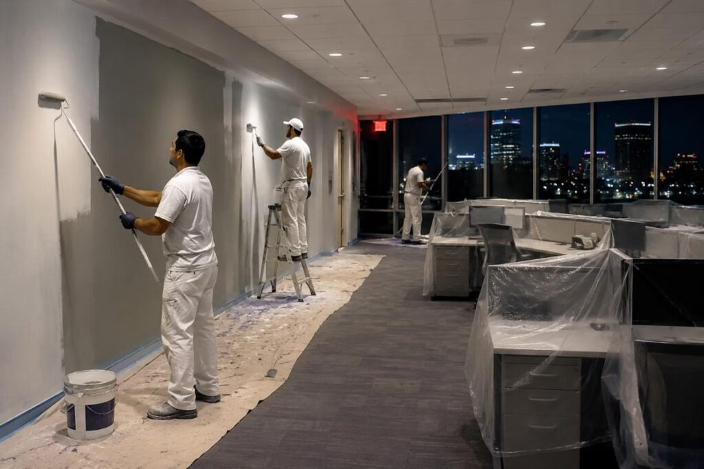 Weekend Commercial Painting in Orlando