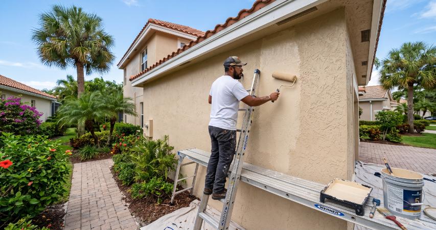 how to paint stucco home Orlando FL professional painter